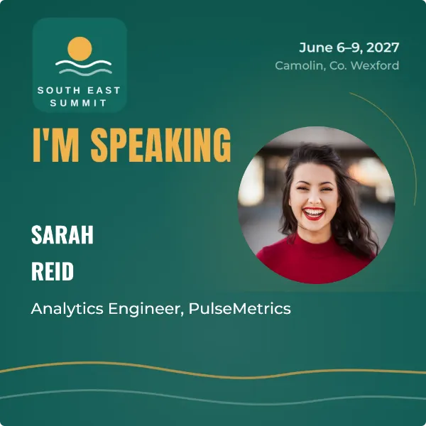 Speaker Promo Card